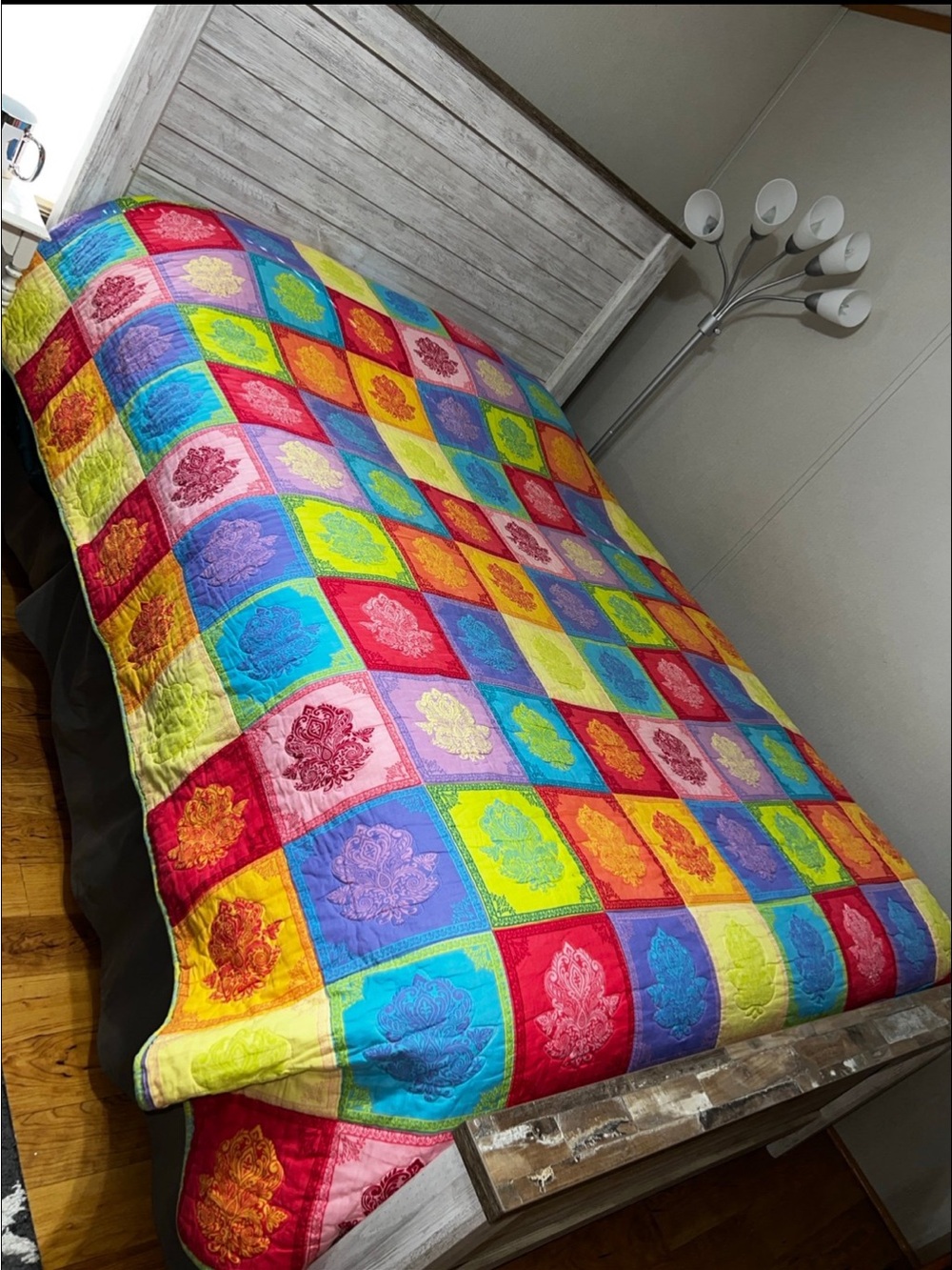 Cynthia Rowley Full/Queen Reversible Quilt